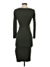 Leith Solid Gray Cocktail Dress Size XS - photo 2
