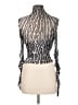 Ser.O.Ya 100% Polyester Silver Bodysuit Size M - photo 2