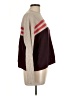 American Eagle Outfitters Color Block Burgundy Pullover Sweater Size L - photo 4