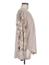 Mystree Tan Long Sleeve Blouse Size M - photo 4