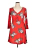 Bobbie Brooks Red Casual Dress Size XL - photo 1