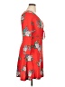 Bobbie Brooks Red Casual Dress Size XL - photo 4