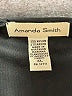 Amanda Smith Black Sleeveless Blouse Size XL - photo 7