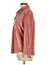 Zeagoo Metallic Burgundy Long Sleeve Blouse Size L - photo 5