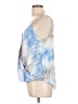 AaKaa 100% Polyester Blue Sleeveless Blouse Size L - photo 5
