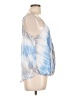 AaKaa 100% Polyester Blue Sleeveless Blouse Size L - photo 4