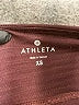 Athleta Solid Burgundy Active Pants Size XS - photo 4