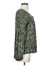 Roxy Green Long Sleeve Blouse Size S - photo 4