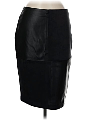 Ivanka Trump Faux Leather Skirt (view 1)