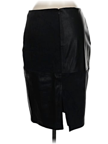 Ivanka Trump Faux Leather Skirt (view 2)