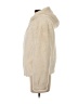 Nine West 100% Polyester Ivory Faux Fur Jacket Size S - photo 5