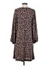 Ann Taylor Animal Print Brown Casual Dress Size S - photo 2