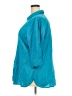 Fashion Bug Teal 3/4 Sleeve Button-Down Shirt Size 2X - photo 5