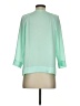 DKNYC Green 3/4 Sleeve Blouse Size S - photo 2