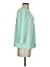 DKNYC Green 3/4 Sleeve Blouse Size S - photo 4
