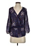 Parker Blue 3/4 Sleeve Blouse Size XS - photo 1