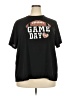 Shein Curve 100% Polyester Black Short Sleeve T-Shirt Size 4X - photo 1