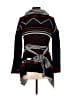Aro 100% Acrylic Black Cardigan Size S - photo 2