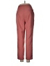 Unbranded Solid Burgundy Casual Pants Size M - photo 2