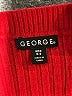 George Red Pullover Sweater Size S - photo 4