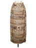 Assorted Brands Print Tan Formal Skirt Size S (estimated) - photo 1