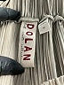 Left Coast by Dolan 100% Polyester Stripes Gray Casual Pants Size M - photo 7