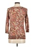 Talbots Paisley Brown 3/4 Sleeve Top Size M - photo 2