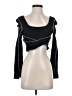 Assorted Brands Black Long Sleeve Top Size S - photo 1
