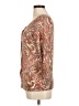 Talbots Paisley Brown 3/4 Sleeve Top Size M - photo 5
