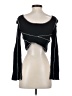 Assorted Brands Black Long Sleeve Top Size S - photo 2