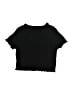 Aqua Black Short Sleeve Henley Size 9 - 10 - photo 2