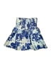 Aqua 100% Cotton Tropical Blue Skirt Size 6 - 6X - photo 2