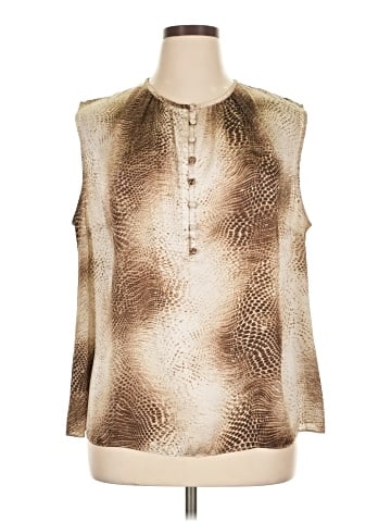Jones New York Collection Sleeveless Blouse (view 1)