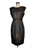 Tahari Graphic Black Cocktail Dress Size 8 - photo 1