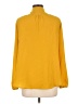 Rebecca Malone 100% Polyester Yellow Long Sleeve Blouse Size L - photo 2