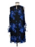 Thalia Sodi 100% Polyester Blue Cocktail Dress Size M - photo 2