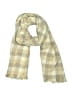 Britt's Knits Checkered-gingham Yellow Tan Scarf One size - photo 1