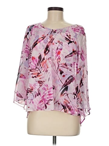 JLo by Jennifer Lopez 3/4 Sleeve Blouse (view 1)