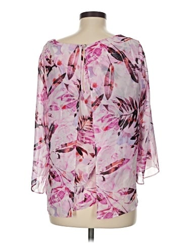 JLo by Jennifer Lopez 3/4 Sleeve Blouse (view 2)