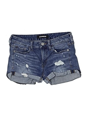 Express Denim Shorts (view 1)