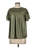 Momni 100% Polyester Green Short Sleeve Blouse Size M - photo 1