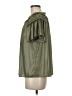Momni 100% Polyester Green Short Sleeve Blouse Size M - photo 5
