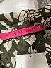 Buru Print Silver 3/4 Sleeve Blouse Size XS - photo 7