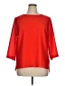 Lena Gabrielle 100% Polyester Red 3/4 Sleeve Top Size XL - photo 1