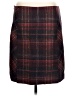 J.Jill Plaid Burgundy Wool Skirt Size 10 - photo 2