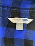 Old Navy 100% Cotton Checkered-gingham Blue Long Sleeve Button-Down Shirt Size L - photo 7