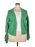 Unbranded 100% Polyester Green Cardigan Size XL - photo 1