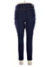Tahari Solid Blue Jeans Size 14W - photo 2
