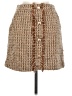 Walter Baker Tweed Brown Casual Skirt Size 6 - photo 1