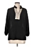 Unique Spectrum Black 3/4 Sleeve Blouse Size M - photo 1